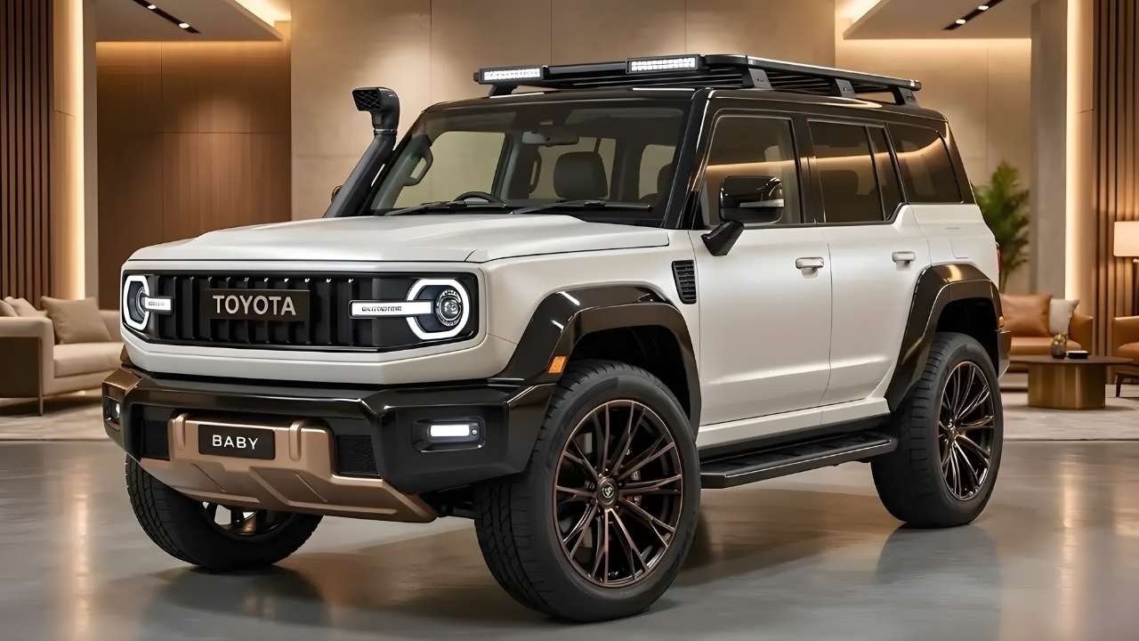 2026 Toyota Baby Land Cruiser FJ Launched 2.7L Engine, 12-14 kml Mileage, Price ₹30-40 Lakh