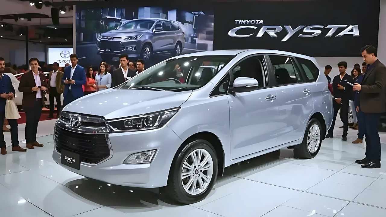 Toyota Innova Crysta 2026 Launched With 2.4L Engine Options, Premium Features, and Improved Mileage